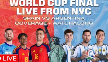 LIVE: FIFA World Cup Final - Spain vs Argentina