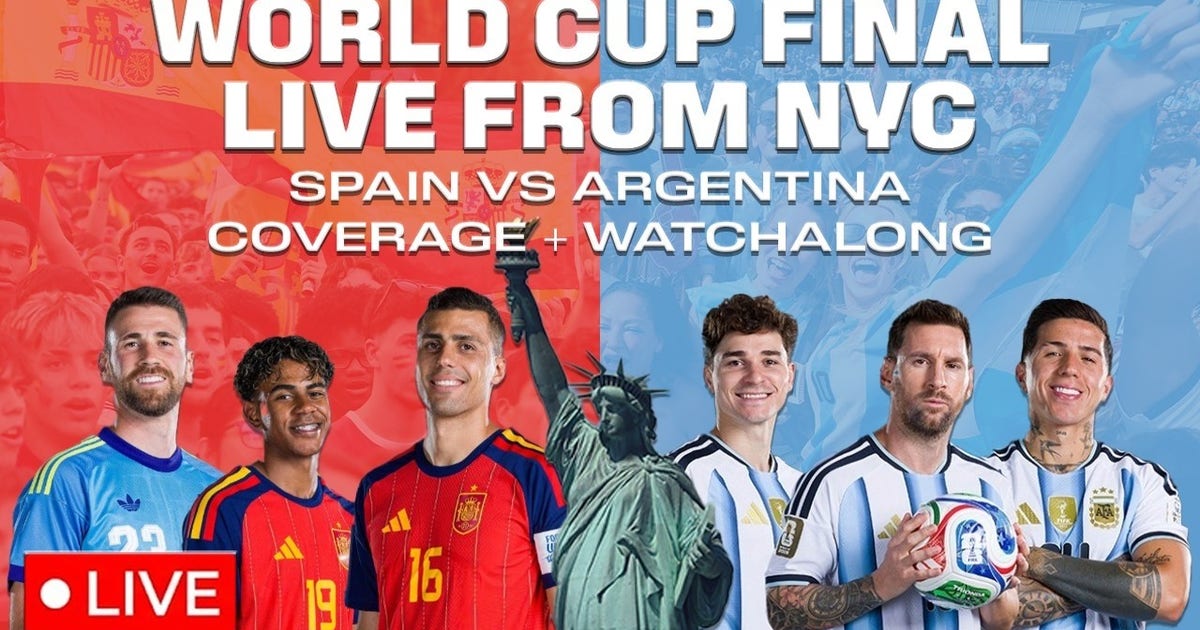 LIVE: FIFA World Cup Final - Spain vs Argentina
