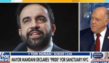 Tom Homan criticizes NYC mayor over 'sanctuary city' pride