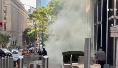 NYPD probes incident at Federal Plaza; video shows plume of smoke outside building