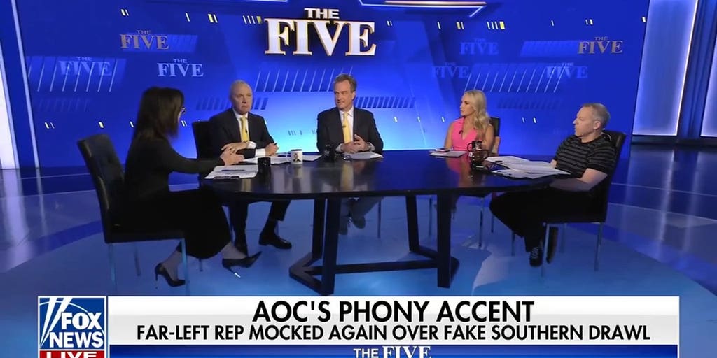 'Not exactly Alexandria from the Bronx': 'The Five' ridicules AOC's fake southern accent