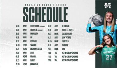 Women's Soccer Announces 2026 Schedule