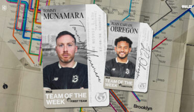 McNamara, Obregón Jr. Make USL Team of the Week