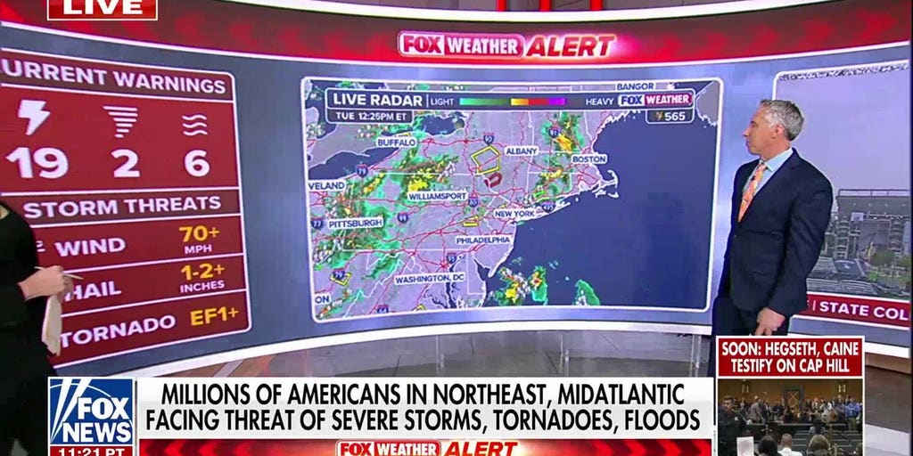 Tornado watches called for NYC and New Jersey
