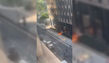 Army veteran charged with arson after allegedly throwing incendiary device at NYC federal building