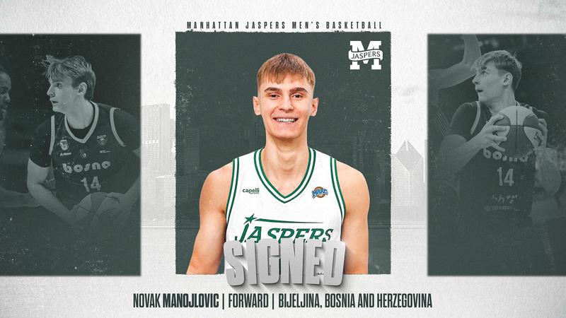 Men’s Basketball Adds Bosnian Native Novak Manojlovic for 2026-27