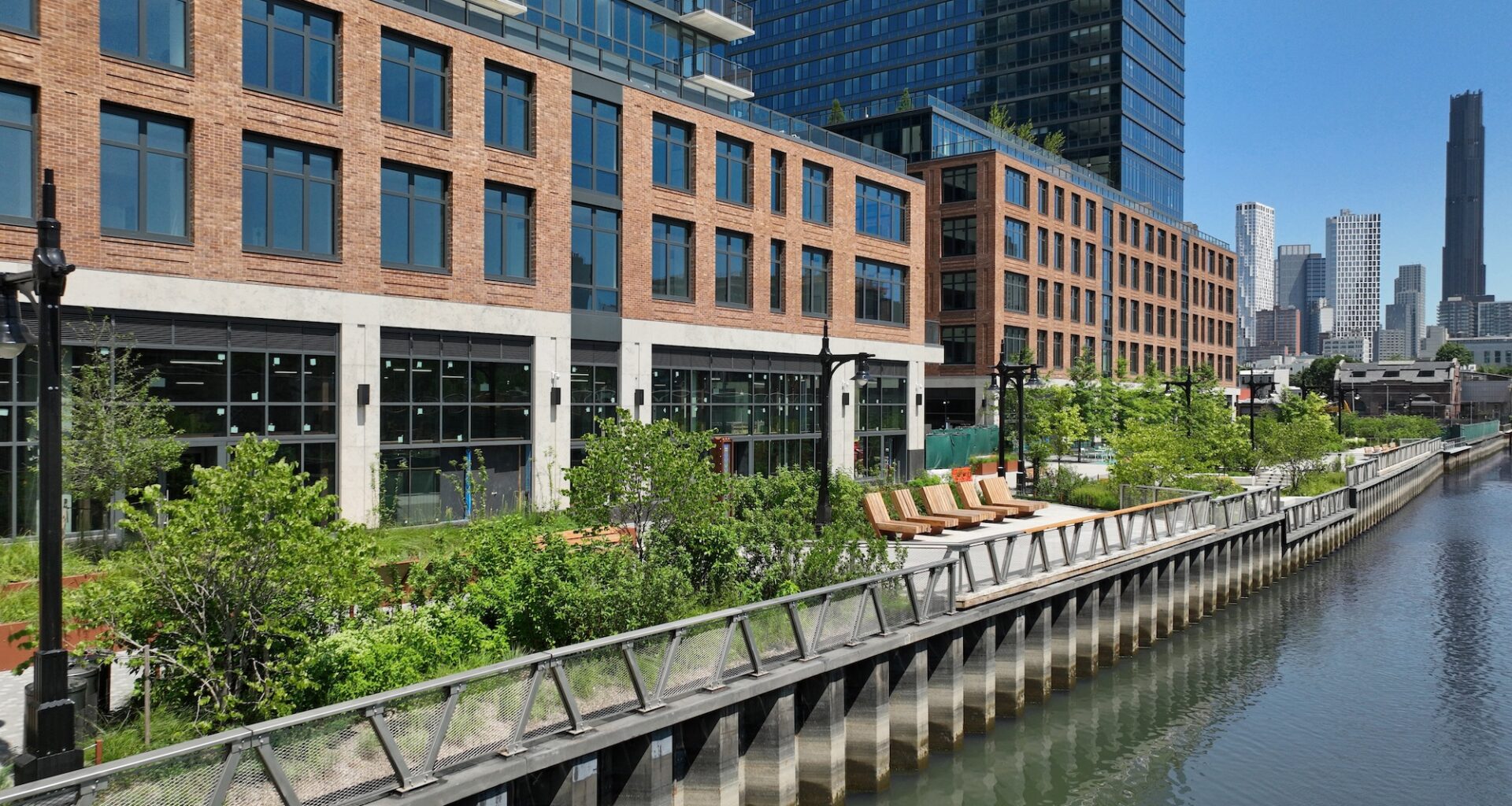 From a waterfront park to an outdoor pool, Society Brooklyn brings resort-style living to Gowanus