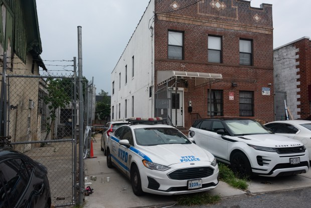 Police investigate a stabbing at 18-64 41st St. in Astoria, Queens, New York on Tuesday, July 26, 2026.