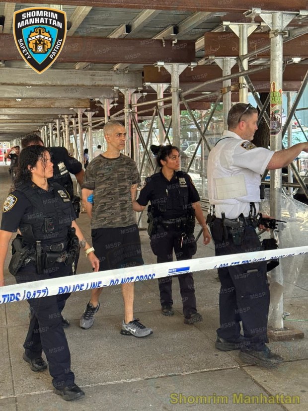 Raul Morales, 51, was arrested for separate random attacks on strangers in Manhattan's Upper West Side on Thursday, July 23, 2026. (Photo Courtesy of Manhattan Shomrim)