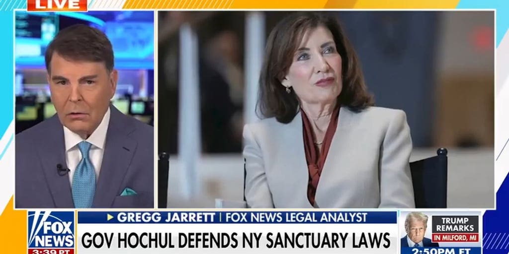 Gregg Jarrett blasts New York sanctuary laws for shielding ‘dangerous criminals’