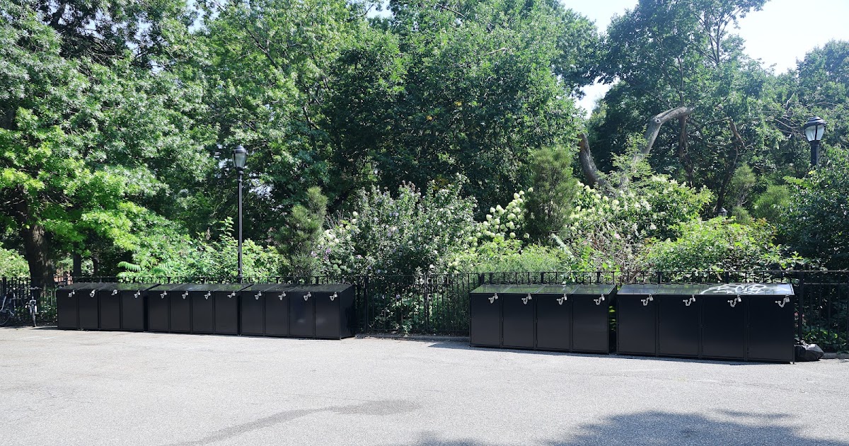 EV Grieve: New trash enclosures arrive in Tompkins Square Park