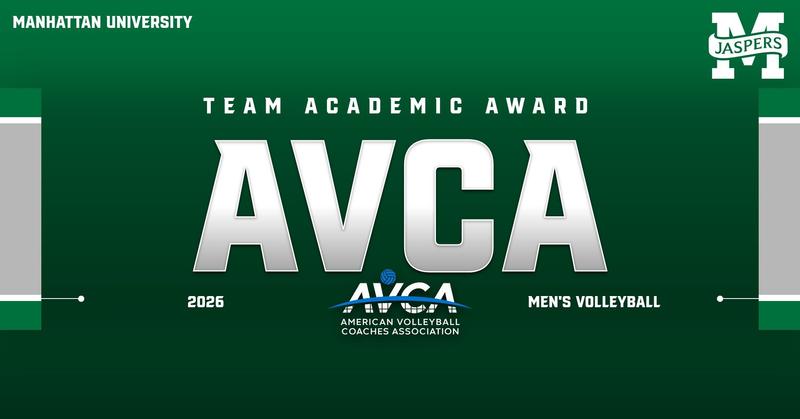 Men’s Volleyball Garnered with AVCA Team Academic Award