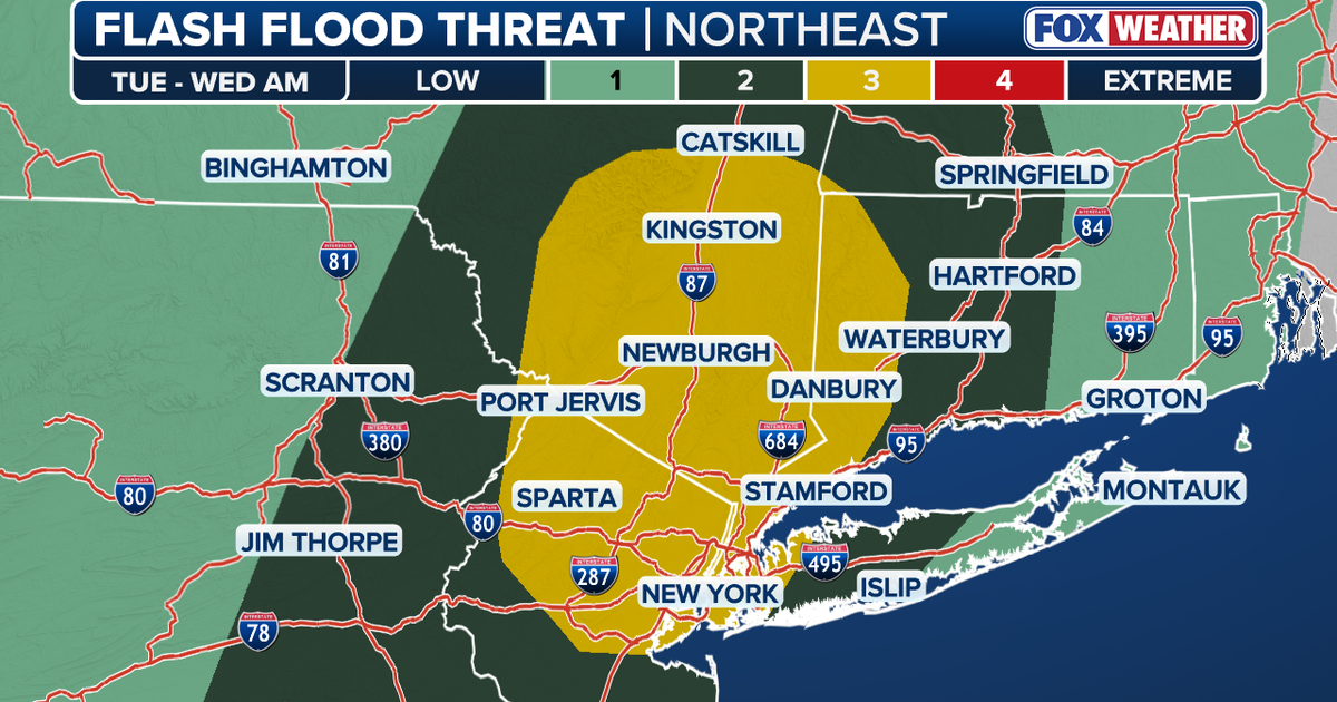 NYC area under flood watch as severe weather threatens Tri-State