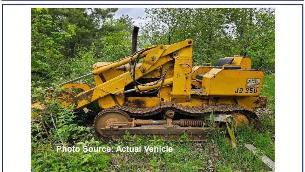 New York State Police looking for stolen bulldozer in St. Regis Falls