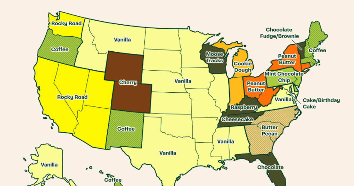 New York’s favorite ice cream flavor, according to Instacart