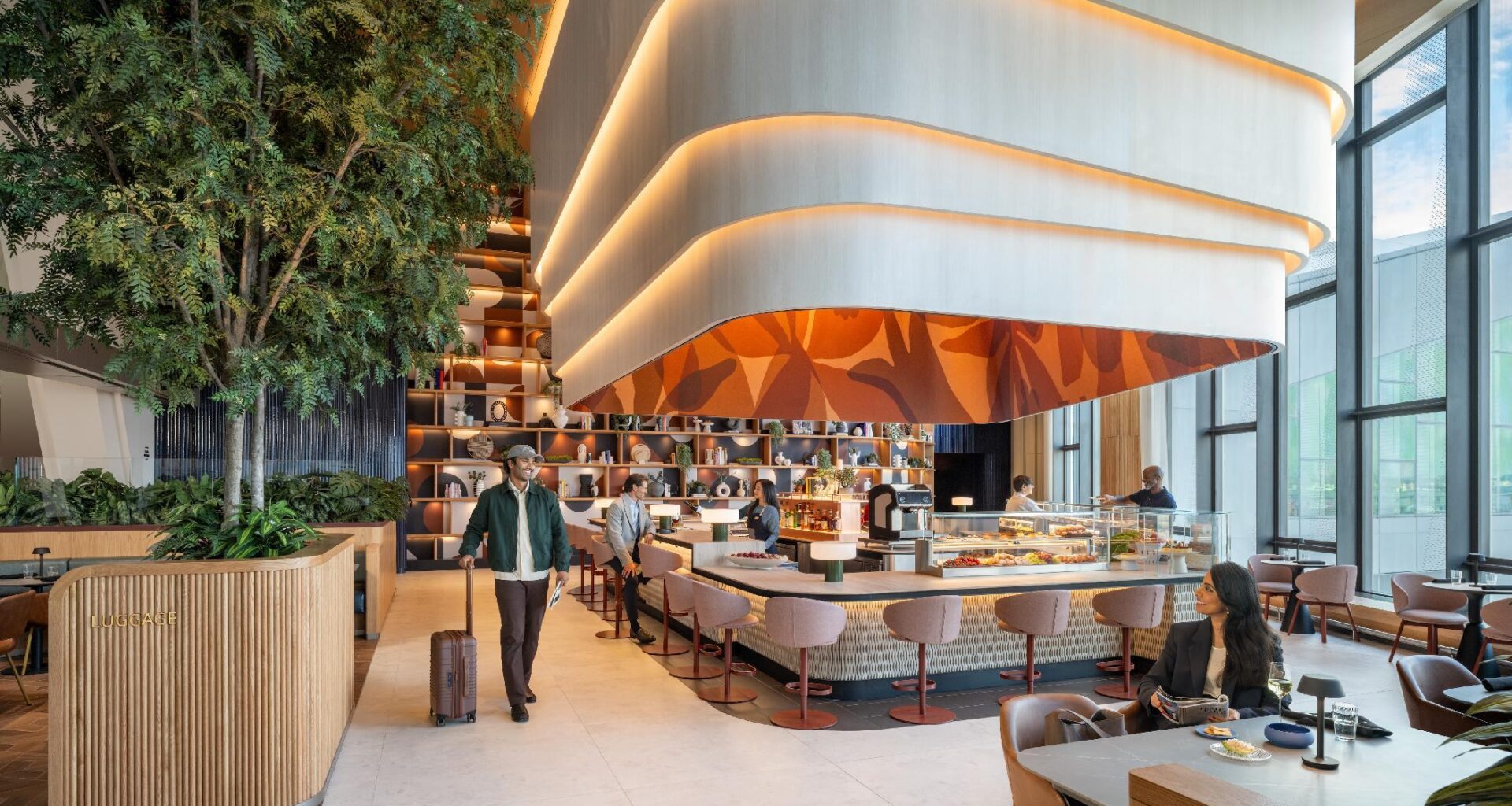 LaGuardia’s Capital One Landing Wins Most Instagrammable Airport Lounge