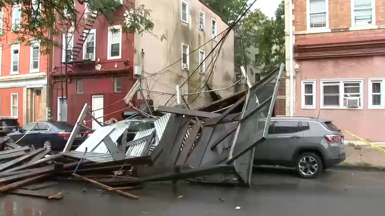 Mount Vernon building collapse: Structure under construction on Bond Street collapses onto cars below