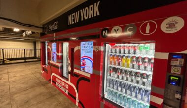 Grab a drink and snack in the NYC subways with new vending machines