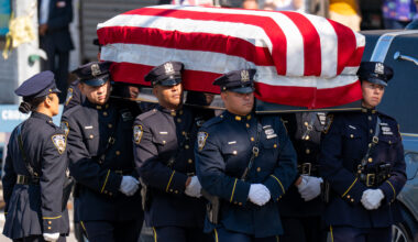 Funeral for Staff Sgt Angel Rampersad, killed in Iranian missile attack