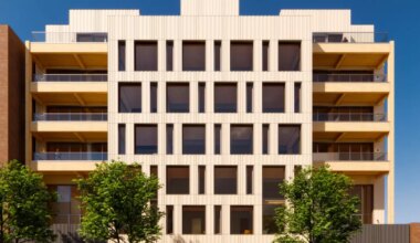 7-Story Mass-Timber Residential Wrapping Up in Brooklyn
