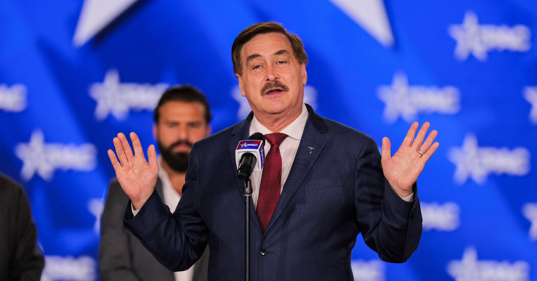 Mike Lindell Not Registered to Vote in Minnesota, Where He is Running for Governor