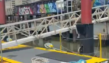 Fans miss Yankees game after parked CSX train blocks ferry dock in the Bronx