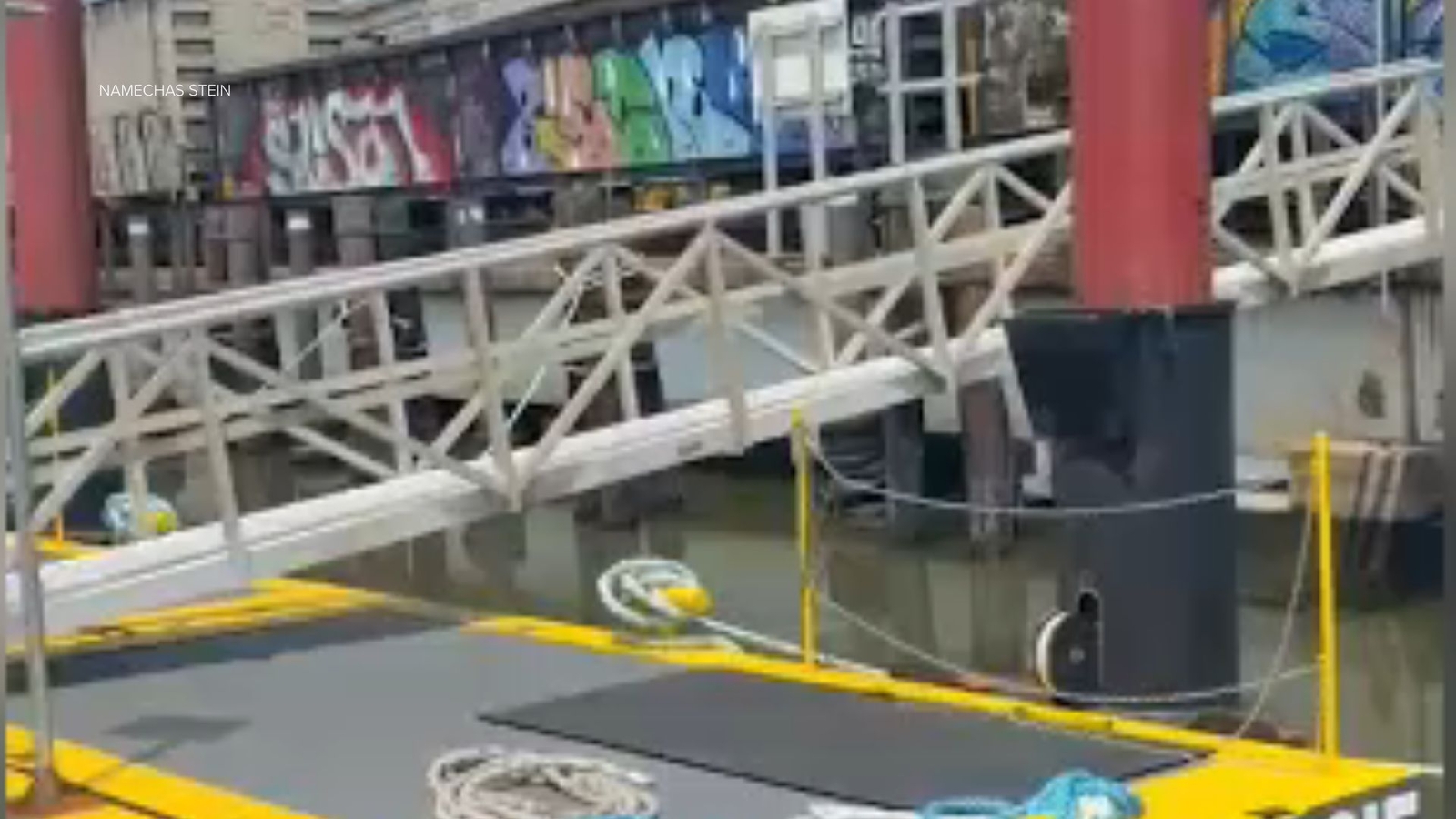Fans miss Yankees game after parked CSX train blocks ferry dock in the Bronx