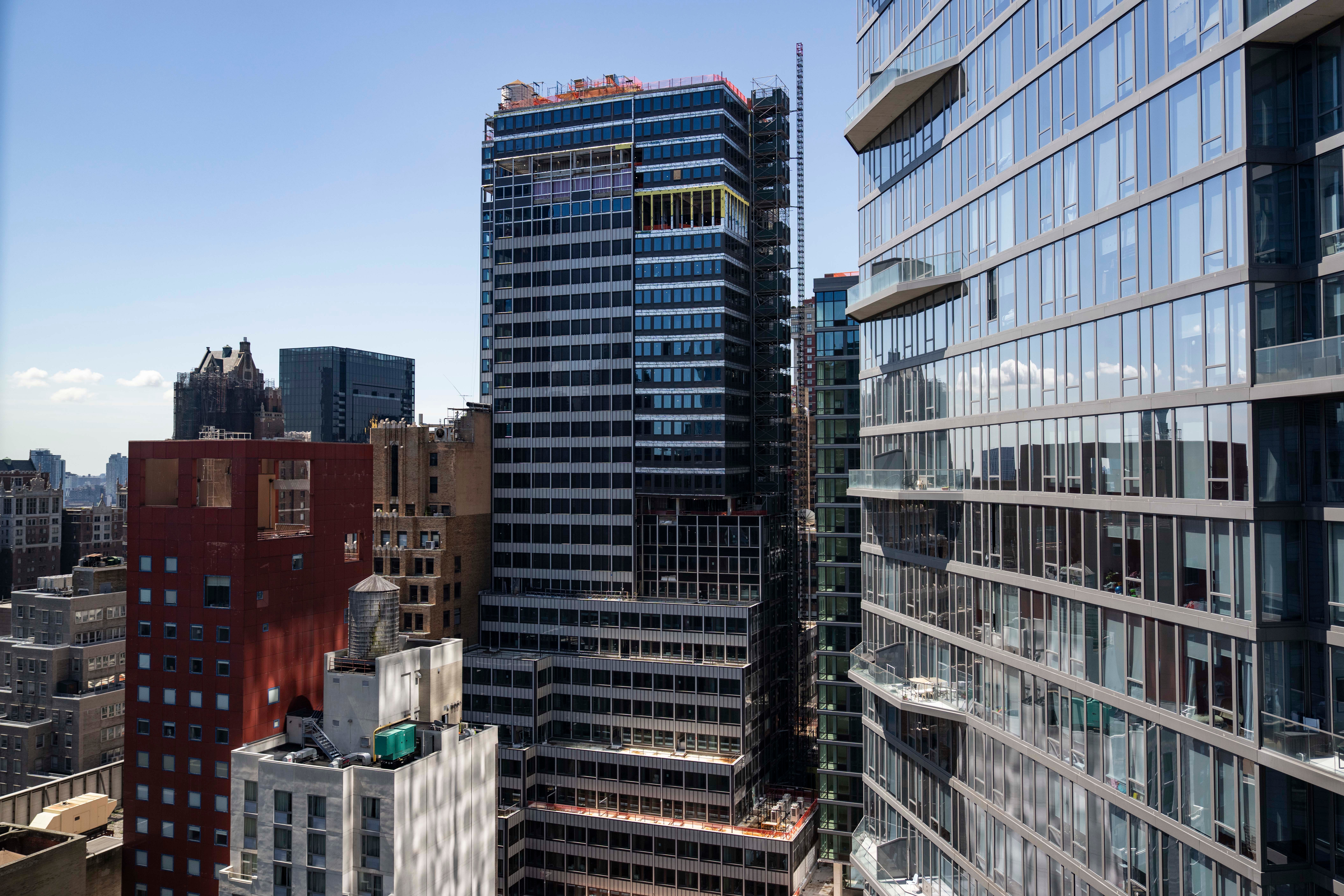 A general view shows 235 East 42nd Street, Wednesday, July 8, 2026, in New York. (AP Photo/Yuki Iwamura)