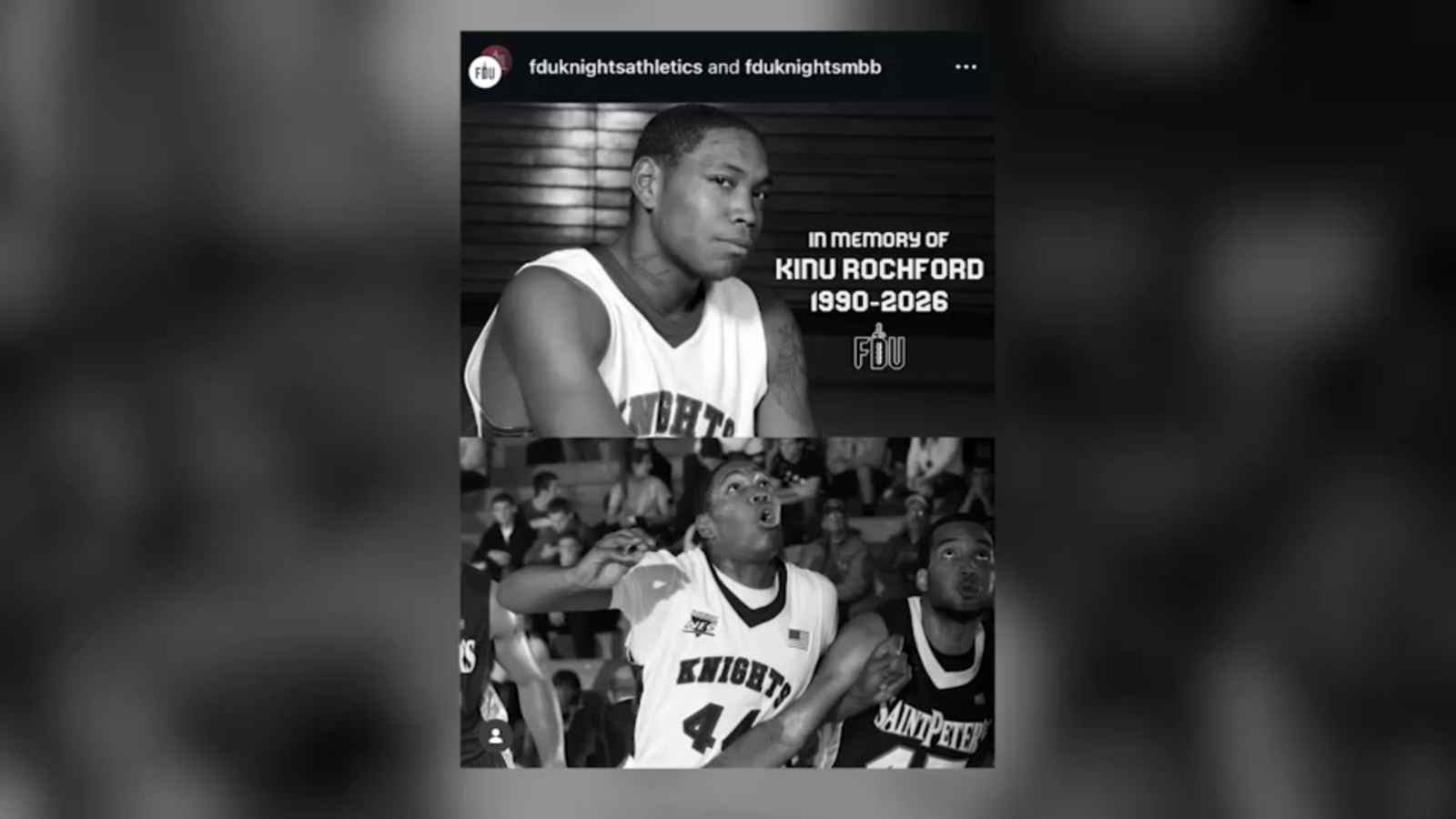 Community mourns the loss of beloved basketball star Kinu Rochford, killed in shooting