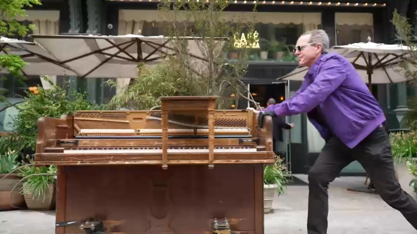 How a musician's 500-pound piano is making music accessible in New York City