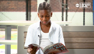 A 12-year-old poet laureate embraces a new role -- book author