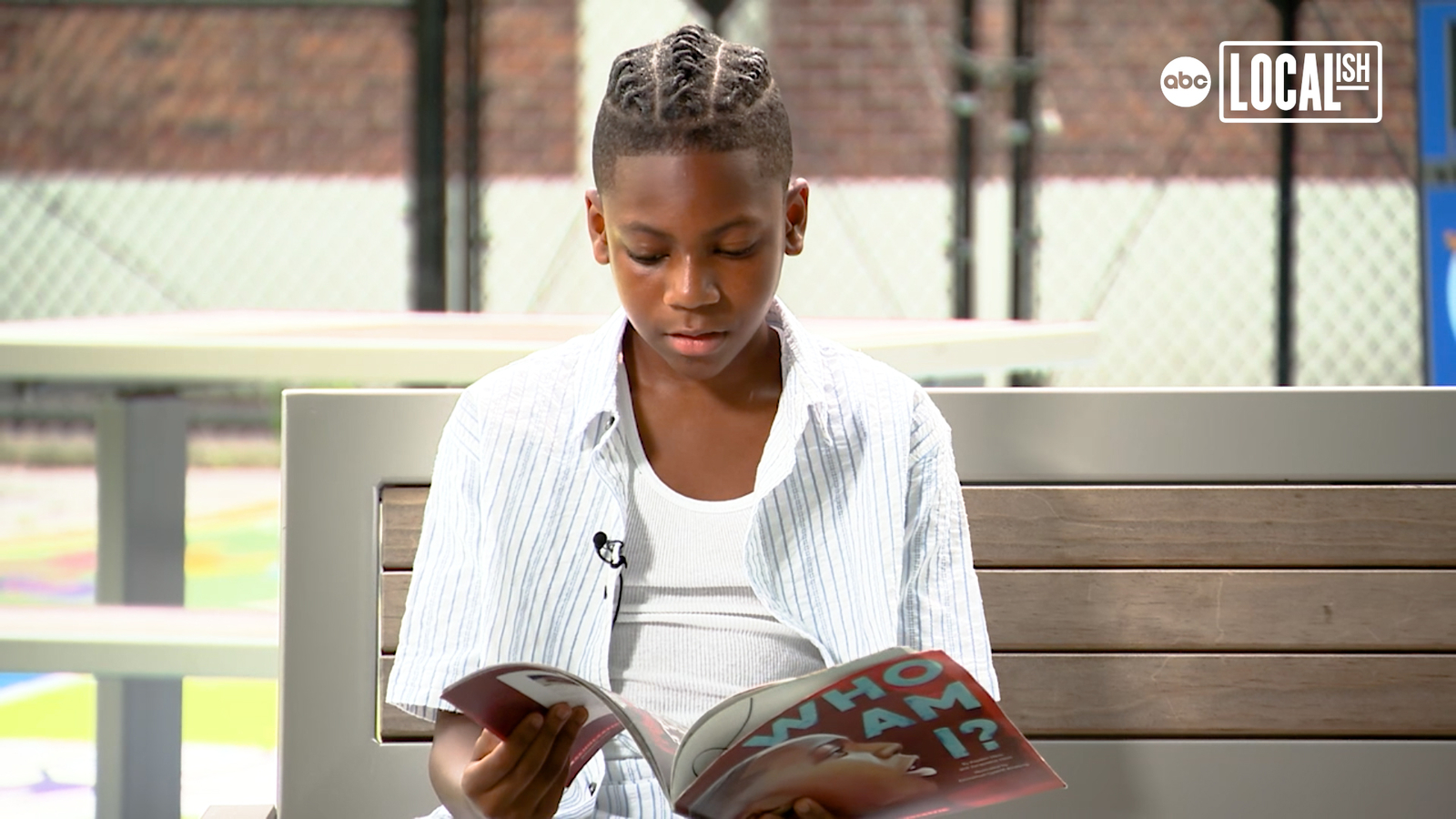 A 12-year-old poet laureate embraces a new role -- book author