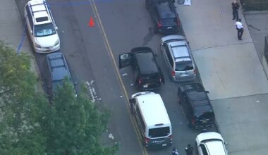 Livery cab driver shot in face after crash in Fort Greene, Brooklyn; Gunman on the run