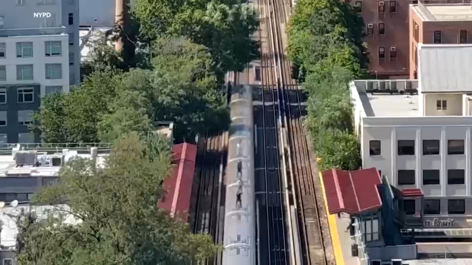 How the NYPD is using drones to catch subway surfers