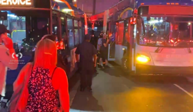 2 MTA buses collide injuring 2 in the Bronx