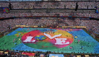World Cup Halftime Show Live Updates: Shakira, BTS, Justin Bieber and More Bring Spectacle