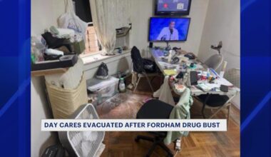 News 12 | Bronx | Fordham Drug Bust Prompts Daycare Evacuations After Fentanyl Thrown From Apartment Authorities Say