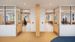 Wood environments offer a number of physiological benefits to occupants, such as a reduction in stress levels and an increase in focus.