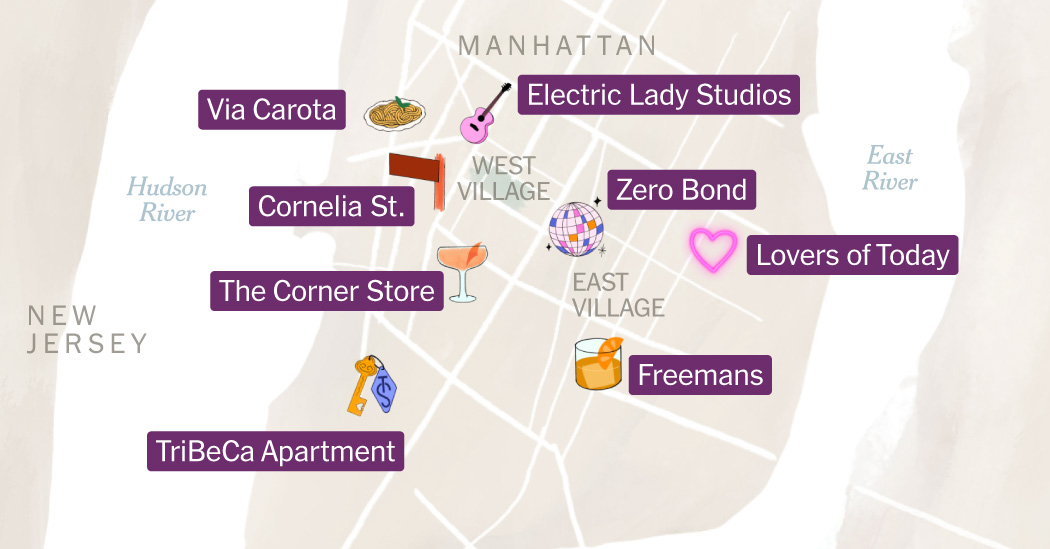 Map: See Taylor Swift's NYC Hotspots Ahead of Her MSG Wedding