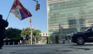Man holding Tibetan flag dies after setting himself on fire outside UN | Politics News