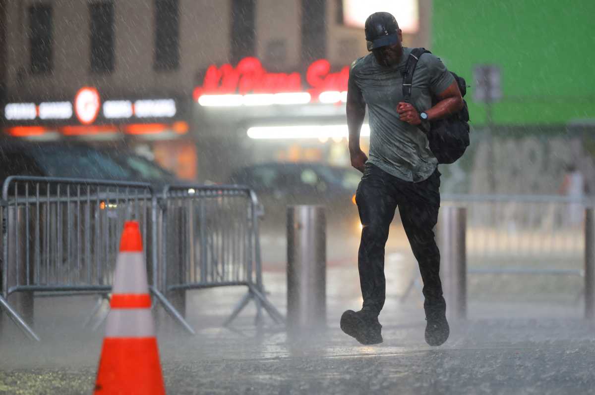 Another tornado watch is in effect in New York City with heavy rain incoming