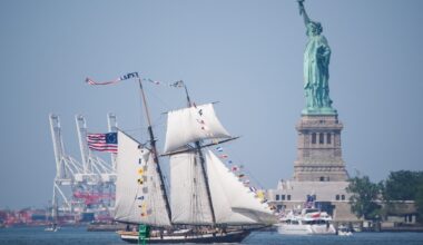The United States celebrates its 250th anniversary on Independence Day in New York City