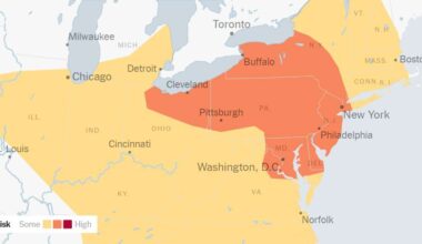 Thunderstorms Bring Threat of Strong Winds to Northeast