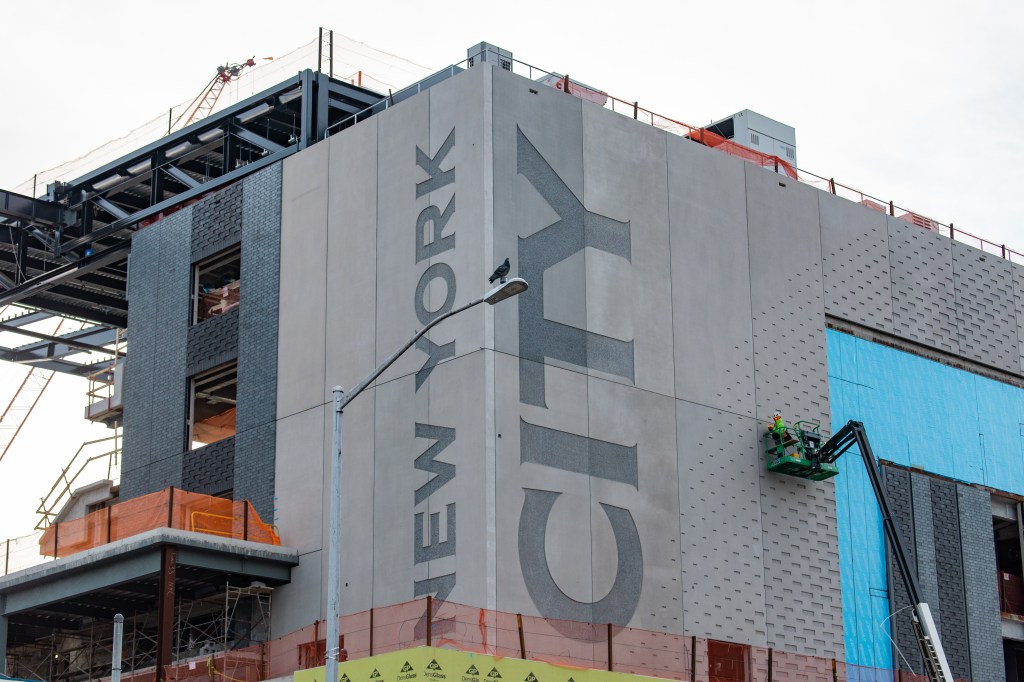 NYCFC's new stadium in Queens is taking shape.