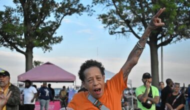 The annual Bronx Fireworks Extravaganza was "salute to America
