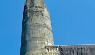 Cracking concrete and years of wear are visible on the exterior of Van Cortlandt Park Stadium, which city officials say will ultimately need to be demolished and rebuilt.