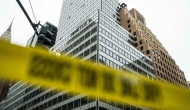 The Midtown building, built primarily with nonunion labor, has become the focus of a broader debate over construction safety after structural columns buckled last week.