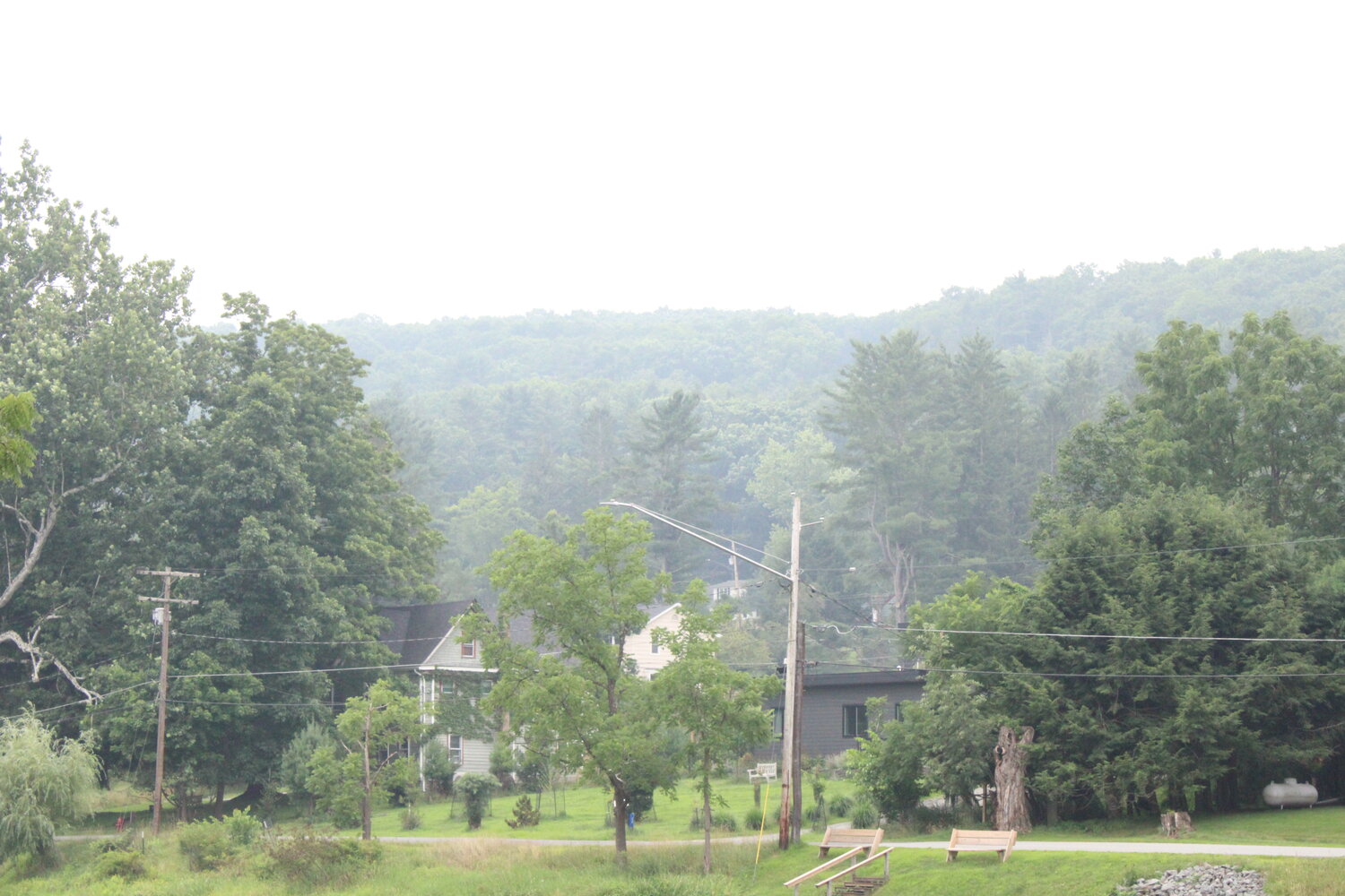 New York State under statewide air quality health advisory