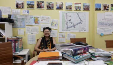 Camelia Tepelus is the first executive director of the Morris Park Business Improvement District, she said.