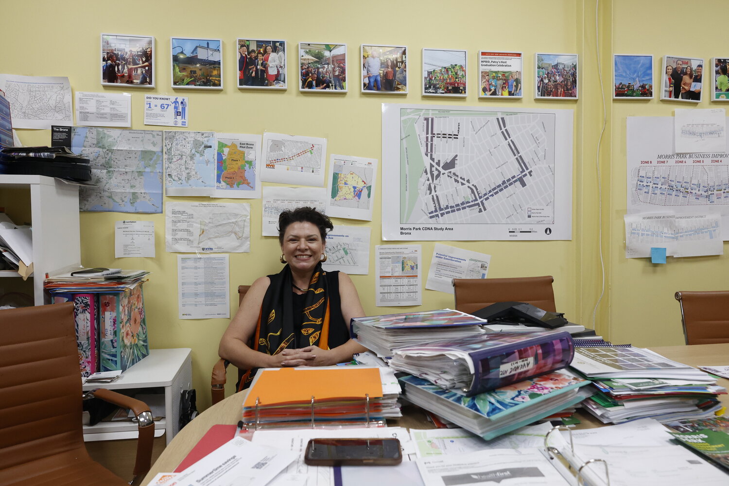 Camelia Tepelus is the first executive director of the Morris Park Business Improvement District, she said.
